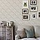 Brandi Grey Tin Tile Wallpaper
