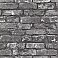 Debs Grey Exposed Brick Wallpaper