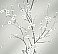 Monterey Silver Mist Floral Branch Wallpaper