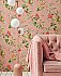 Floris Pink Woodland Floral Wallpaper