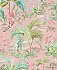 Calliope Pink Palm Scenes Wallpaper