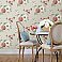 Keighley Red Floral Wallpaper