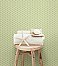 Sweetgrass Green Lattice Wallpaper