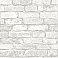 Buchanan Off-White Brick Wallpaper