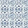 Sonoma Blue Spanish Tile Wallpaper
