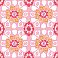 Valencia Pink Ikat Floral Wallpaper