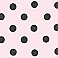 Lunette Light Pink Polka Dot Wallpaper