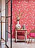 Espen Red Floral Wallpaper