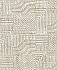 Pueblo Light Grey Global Geometric Wallpaper