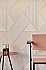 Art Deco Peach Glam Geometric Wallpaper