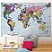 World Map Mural 4-050