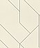 Pollock White Gilded Geometric Wallpaper