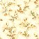 Congedi Gold Leaf Sprigs Wallpaper