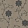 Dahli Pewter Floral Trail Wallpaper