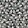 Triangular Grey Geometric Wallpaper