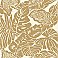 Ashford House Valdivian Wallpaper - Gold