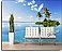 Paradise Island Peel and Stick Wall Mural roomsetting