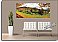 Vermont Farmhouse Panoramic One-piece Peel & Stick Canvas Wall Mural Roomsetting