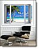 Tropical Ocean Window 1-Piece Peel and Stick Canvas Mural Roomsetting