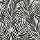 Fifi Black Palm Frond Wallpaper