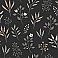 Cynara Charcoal Scandinavian Floral Wallpaper