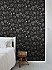 Cynara Charcoal Scandinavian Floral Wallpaper