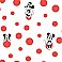 Disney Minnie Mouse Dots Wallpaper