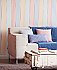 Maryam Multicolor Modern Stripe Wallpaper