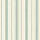 Kylie Aqua Cabin Stripe Wallpaper