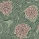 Rosa Green Ornamental Florals Wallpaper