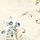 Escot Blue Tearose Acanthus Wallpaper
