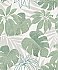 Nona Green Tropical Leaves Wallpaper