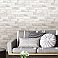 Loft White Brick Peel & Stick Wallpaper