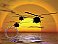 Helicopter Sunset Mural 99456