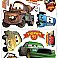 CARS - PISTON CUP CHAMPS PEEL & STICK WALL DECAL