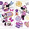 MINNIE BOW-TIQUE PEEL & STICK WALL DECALS