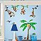 MONKEY BUSINESS PEEL & STICK WALL DECALS