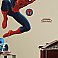 SPIDERMAN - ULTIMATE SPIDERMAN PEEL & STICK GIANT WALL DECAL