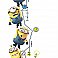 DESPICABLE ME 2 GROWTH CHART PEEL AND STICK WALL DECALS