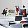 JUSTICE LEAGUE PEEL & STICK WALL DECALS