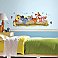 WINNIE THE POOH - POOH & FRIENDS OUTDOOR FUN PEEL AND STICK GIANT WALL DECALS