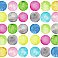 WATERCOLOR DOTS PEEL AND STICK WALL DECALS