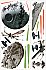Star Wars Classic Ships Giant Wall Decals