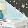 SWEET DREAMS GLOW IN THE DARK PEEL AND STICK WALL DECALS