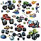 BLAZE & THE MONSTER MACHINES PEEL AND STICK WALL DECALS