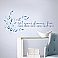 KATHY DAVIS SET YOUR DREAMS FREE QUOTE PEEL AND STICK WALL DECALS