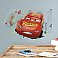 Disney And Pixar Lightning Mcqueen Giant Wall Decal