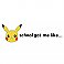 POKEMON PIKACHU FACES PEEL AND STICK WALL DECALS