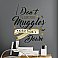 HARRY POTTER MUGGLES QUOTE PEEL AND STICK GIANT WALL DECALS