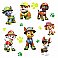 PAW PATROL JUNGLE PEEL AND STICK GIANT WALL DECALS